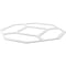Ekena Millwork 33W x 33H x 38T Small Cameron Decorative Fretwork Ceiling Panels in Architectural Grade PVC CELP33X3301CAM - alternate 7
